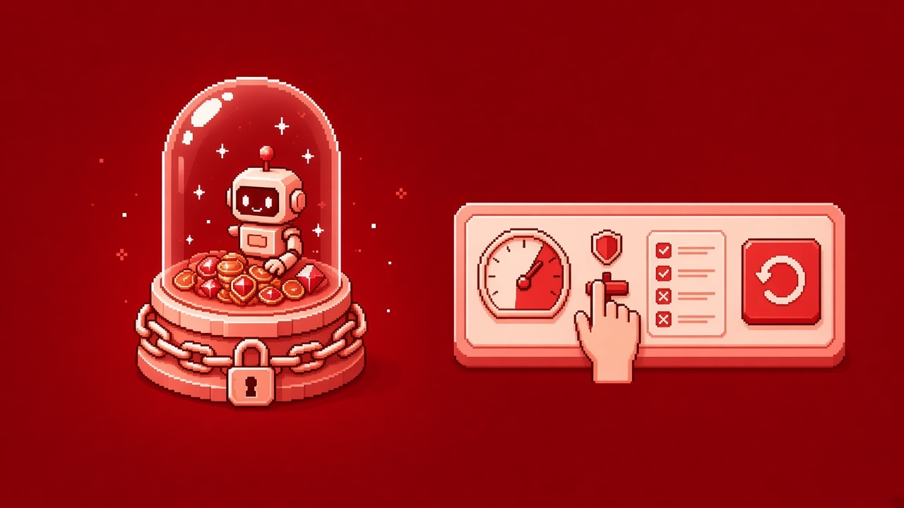 Economy control: AI proposes, the studio holds the levers